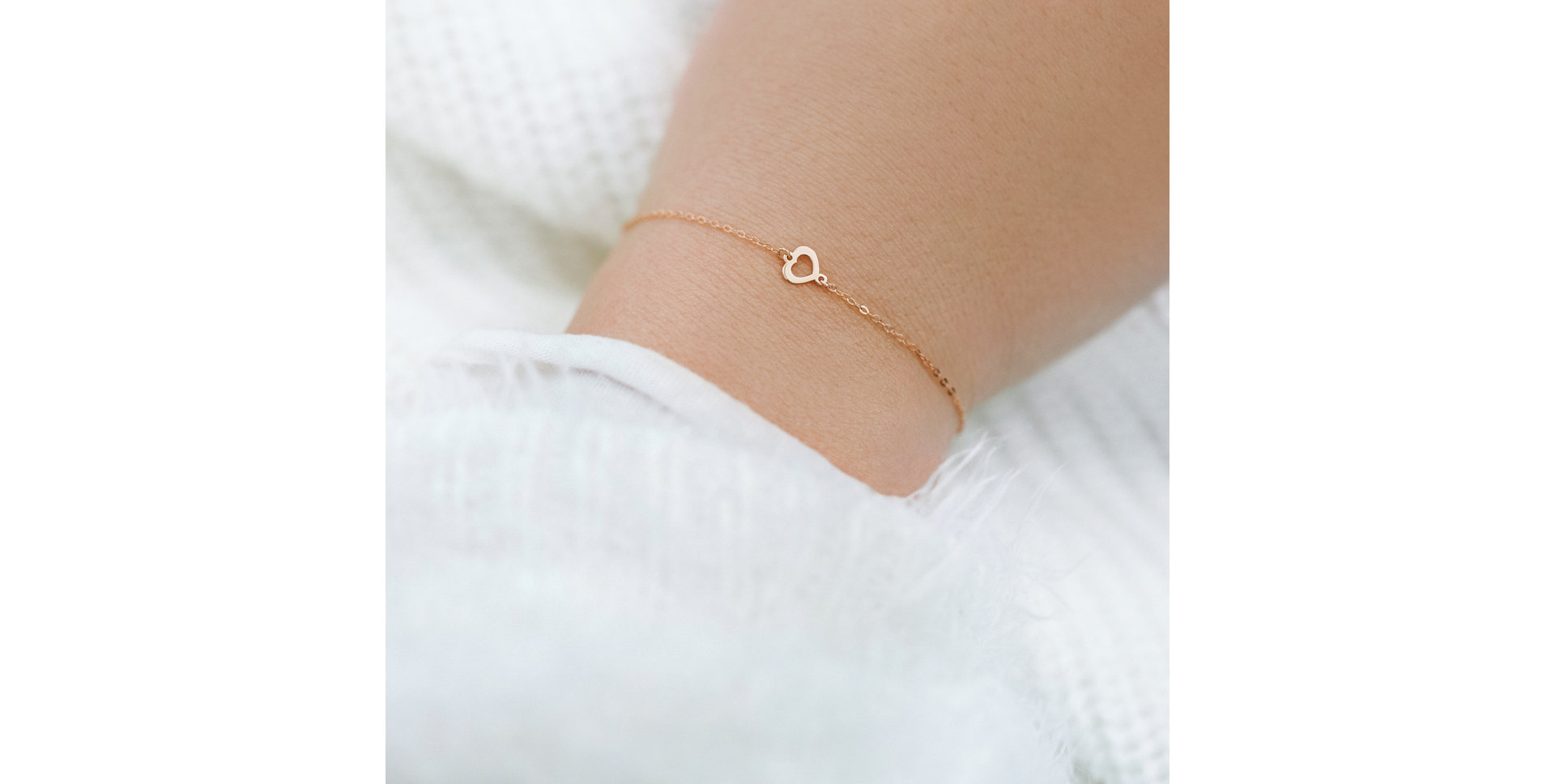 Diamond bracelet One Heart