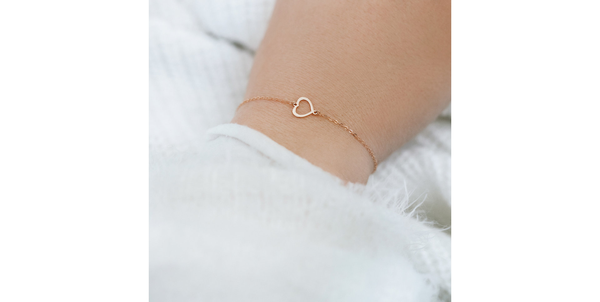 Diamond bracelet One Heart