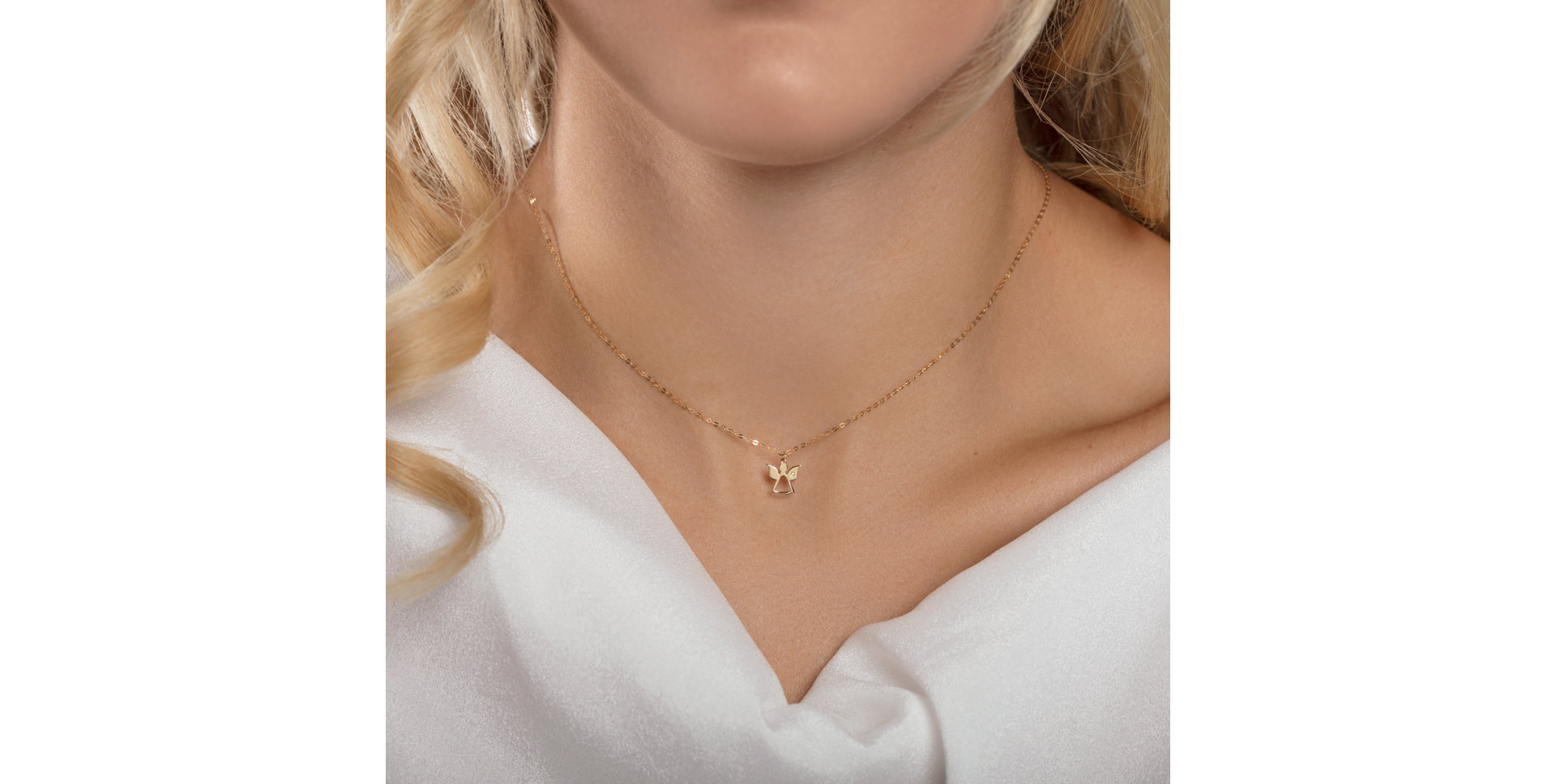 Diamond necklace My Angel