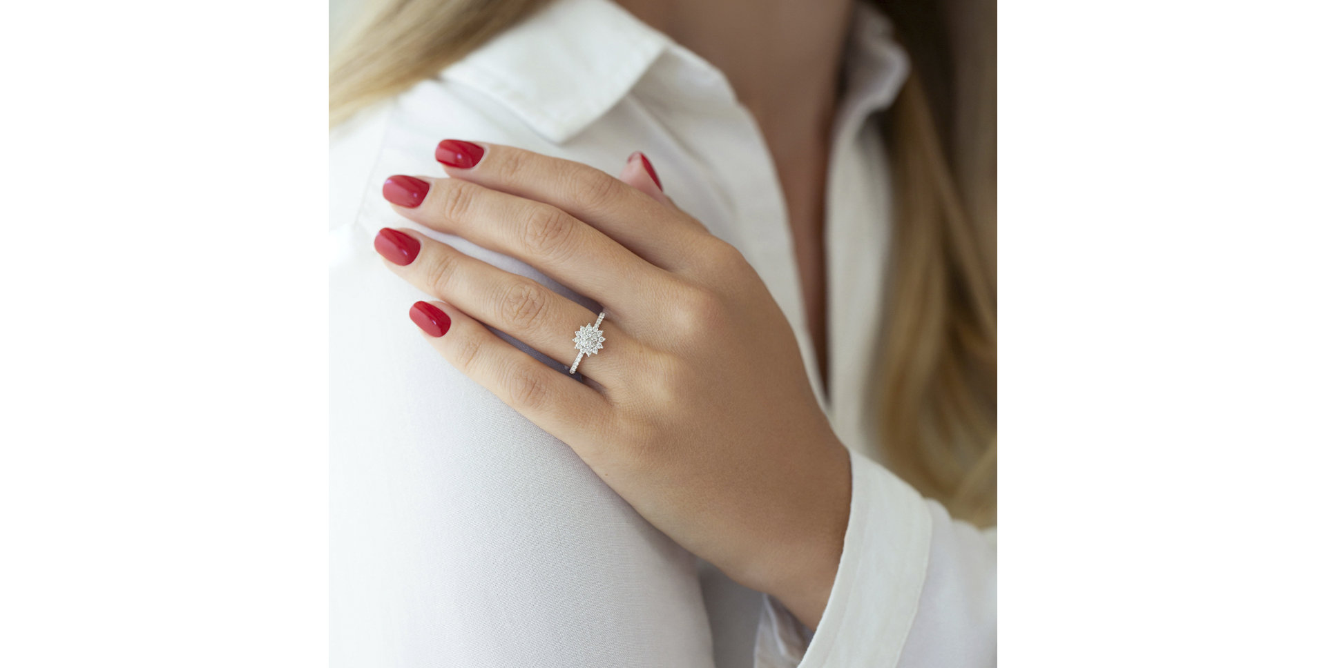 Diamond ring Fairytale Shine