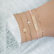 Diamond bracelet Gold Butterfly4