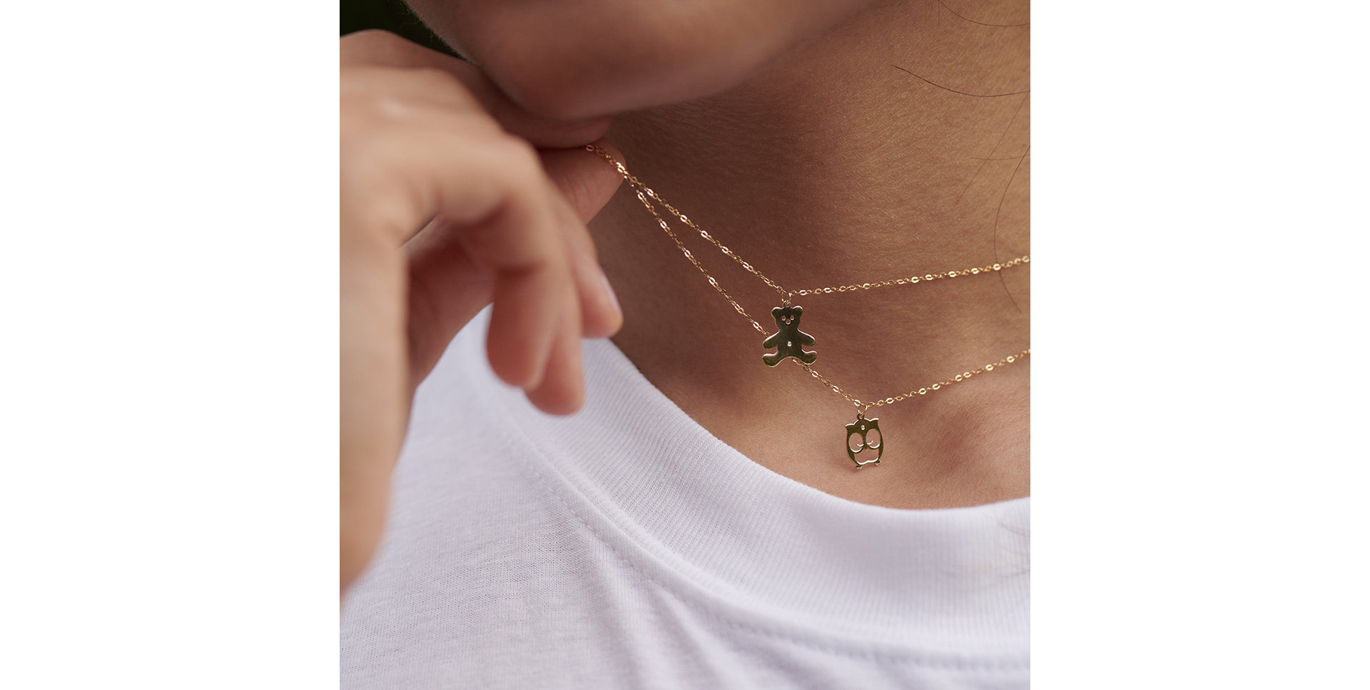 Diamond necklace Teddy