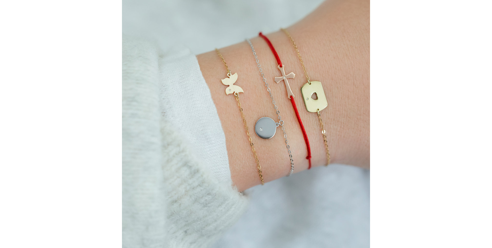 Diamond bracelet Little Butterfly