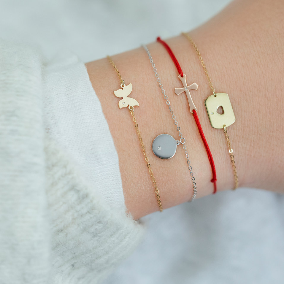 Diamond bracelet Little Butterfly