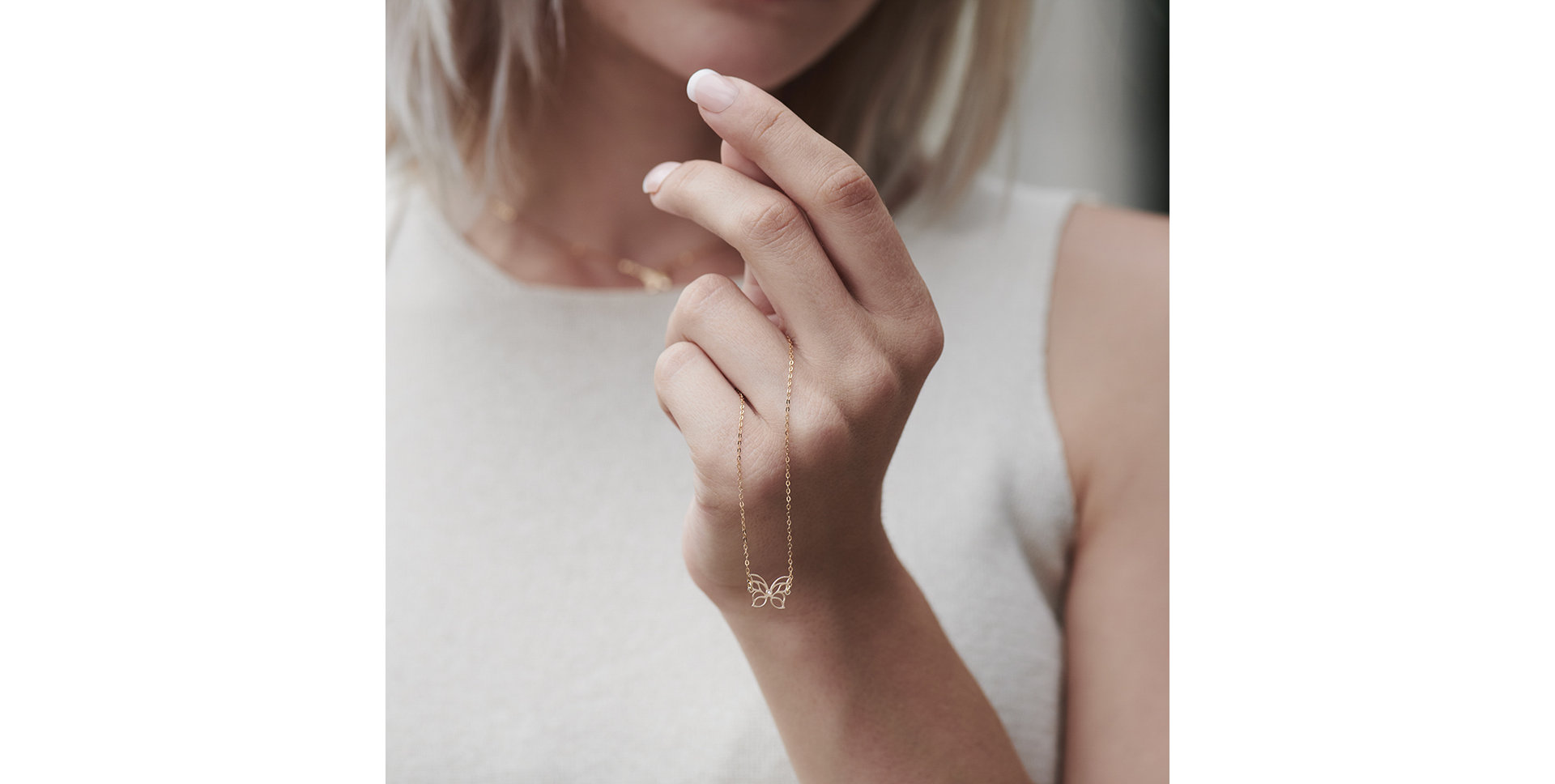 Diamond bracelet Miracle Butterfly