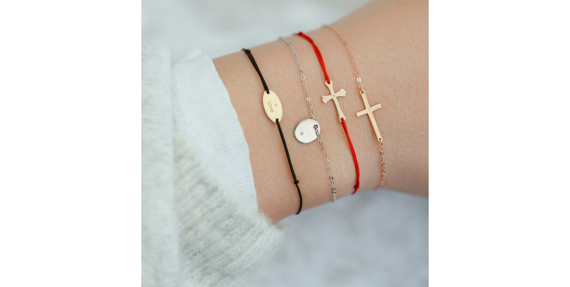 Diamond bracelet Faith