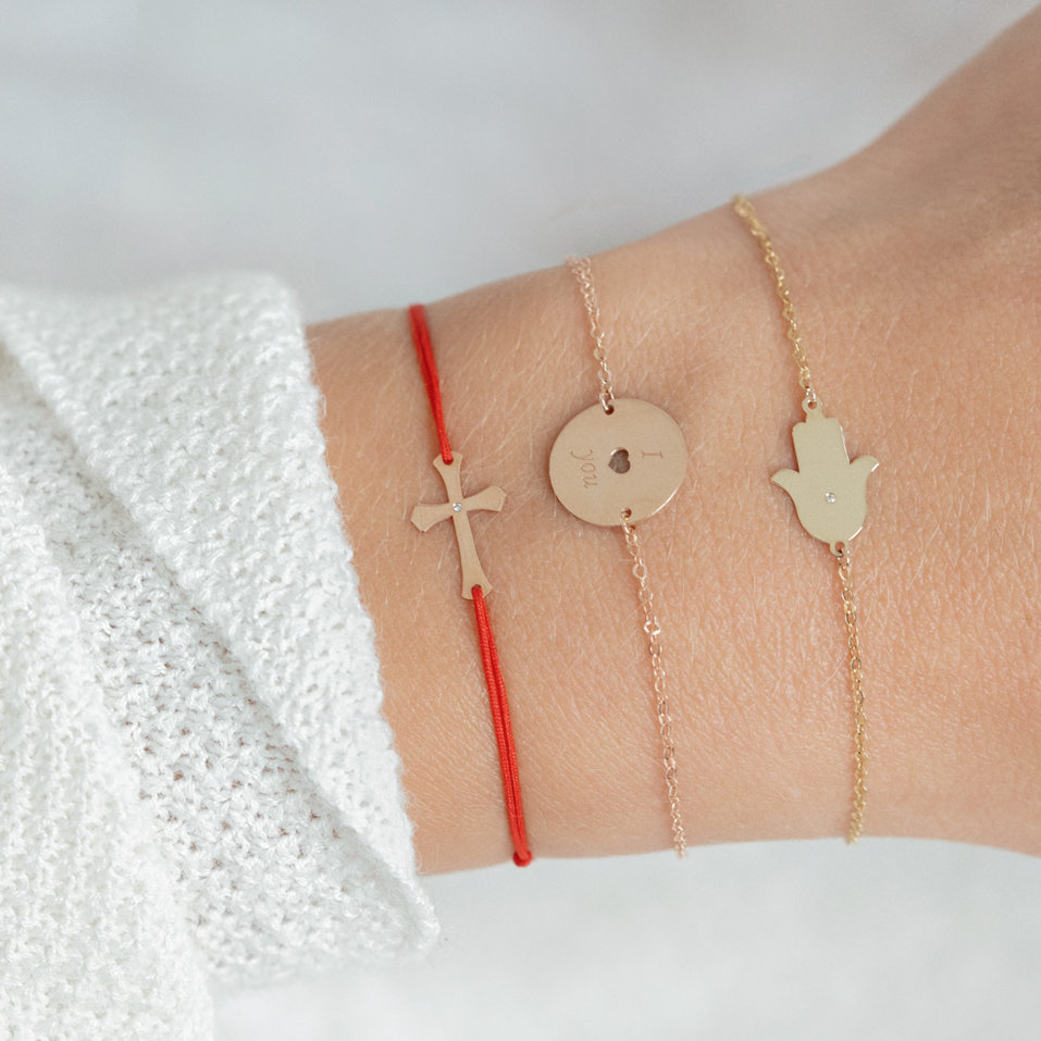 Diamond bracelet Faith