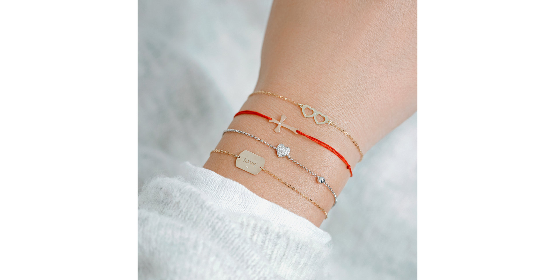 Diamond bracelet Faith