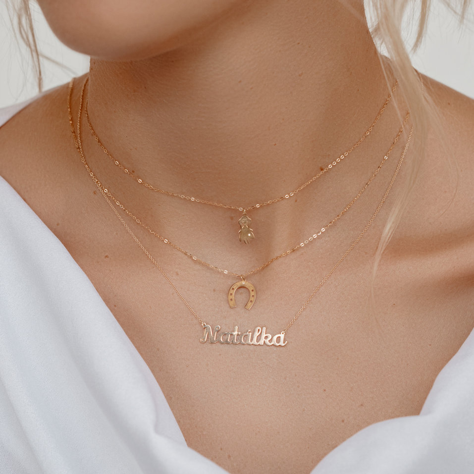 Diamond necklace Girl