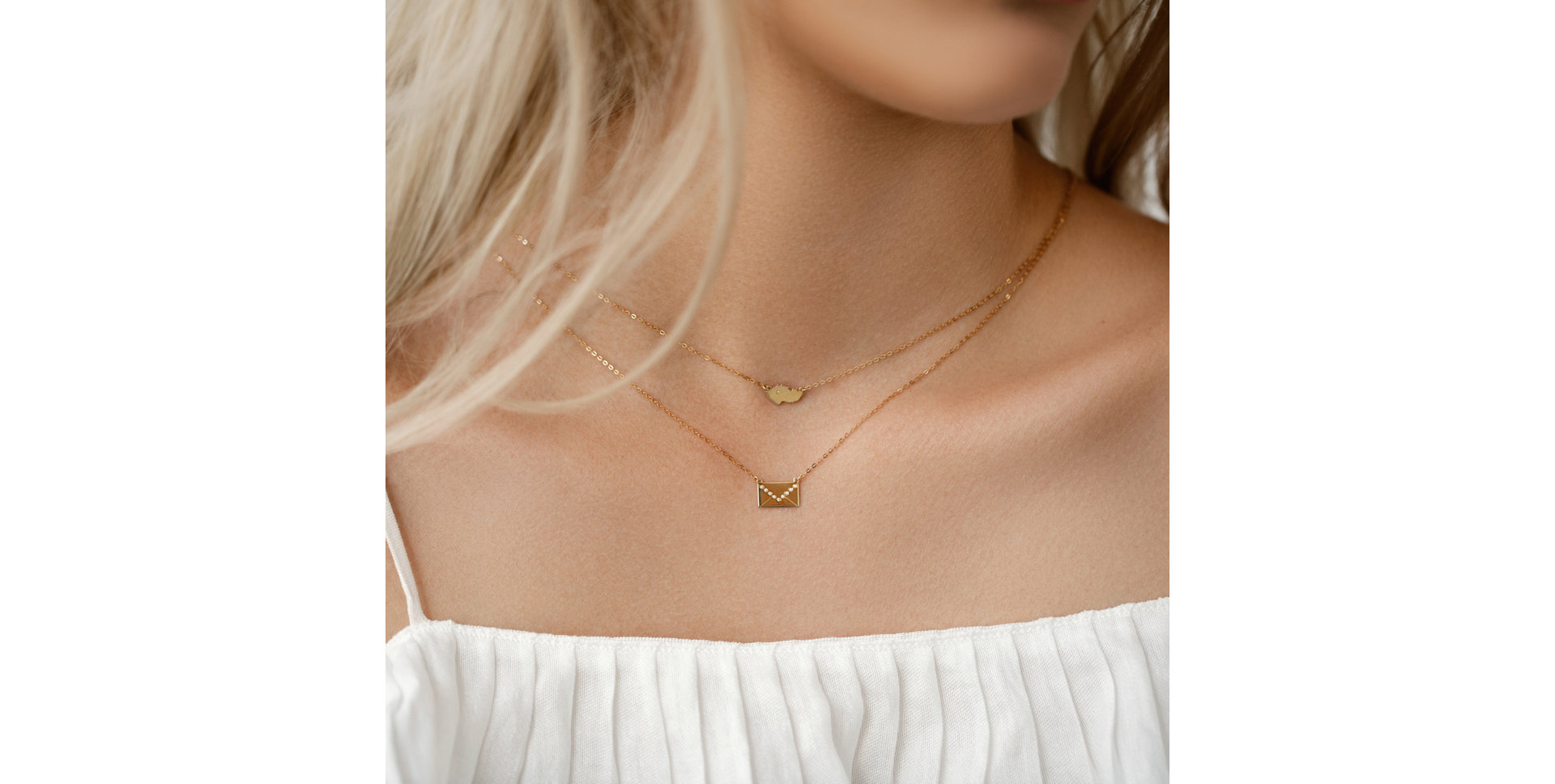 Diamond necklace My Home