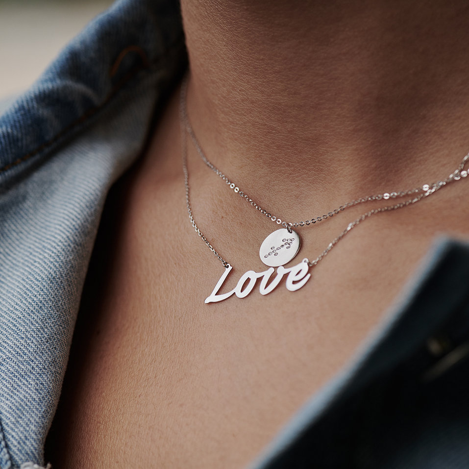 Diamond necklace Aries