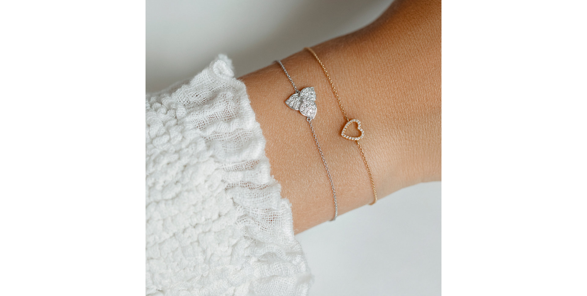 Diamond bracelet Tender Heart
