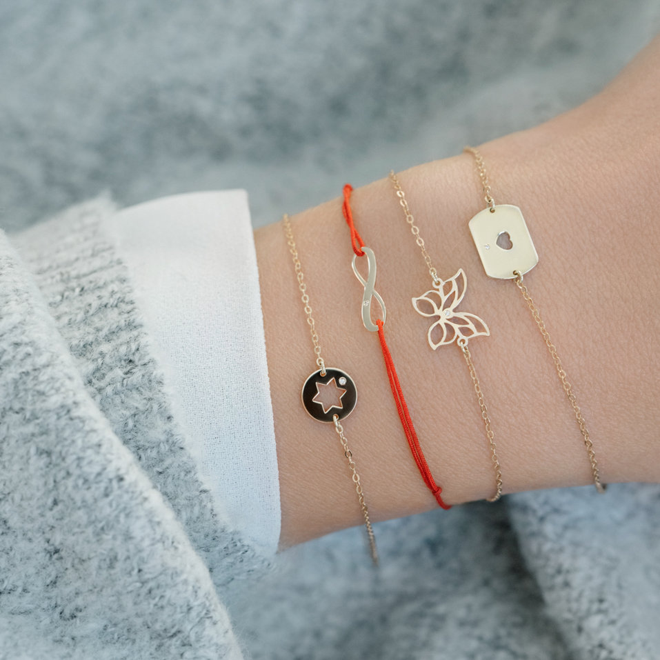 Diamond bracelet Infinity