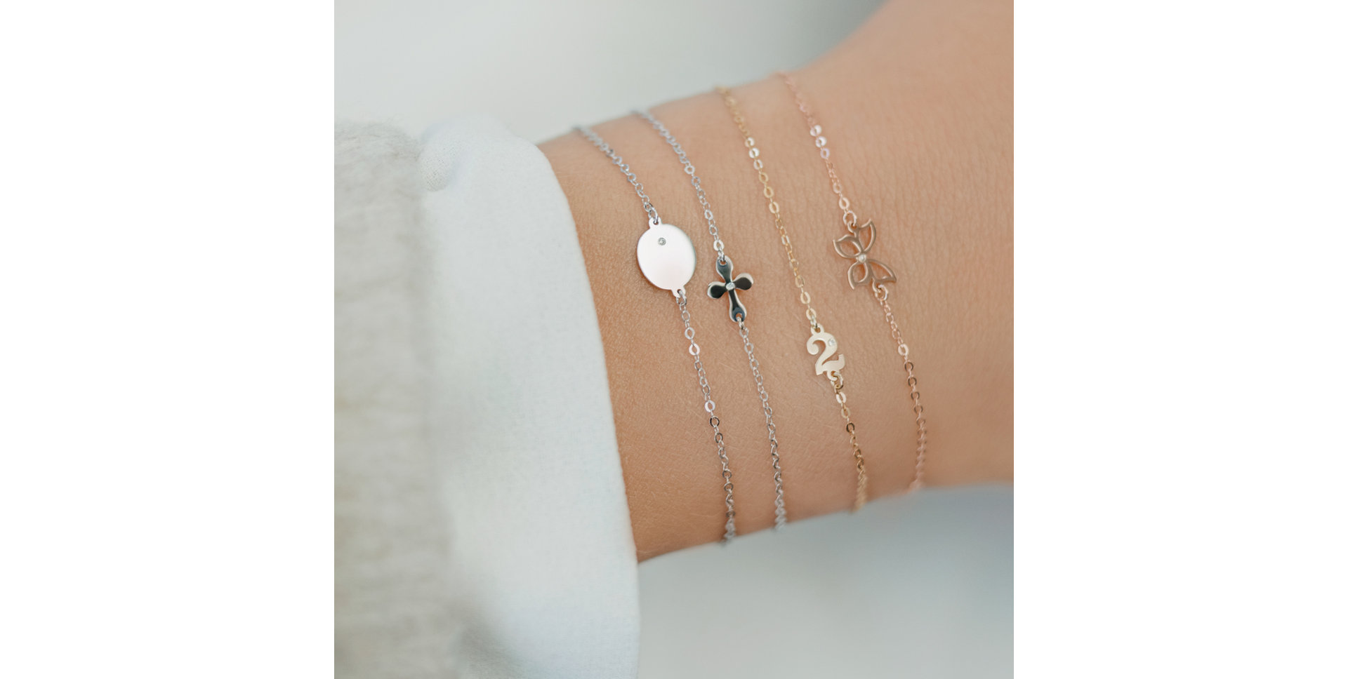 Diamond bracelet Lucky One