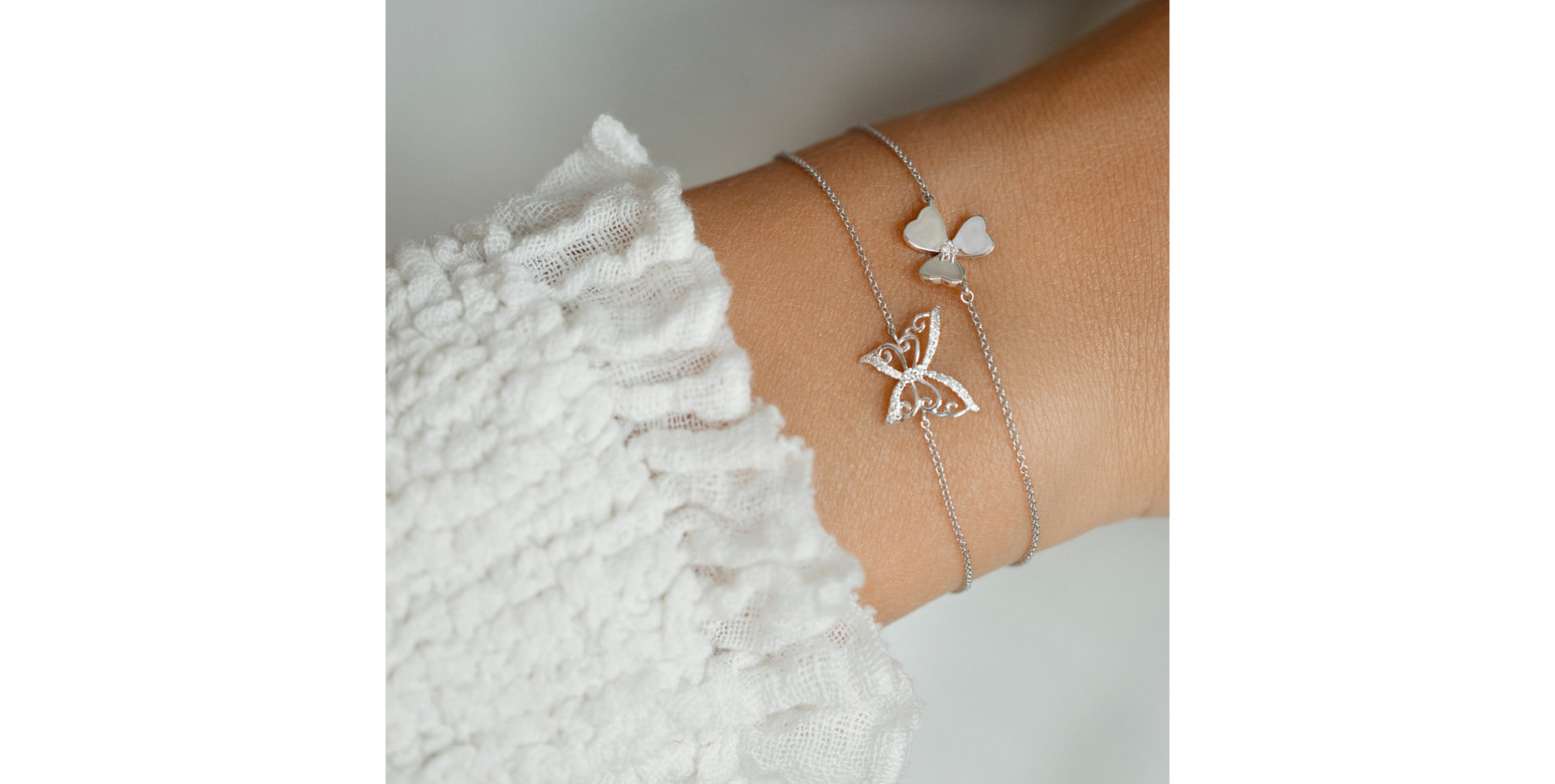Diamond bracelet Petal