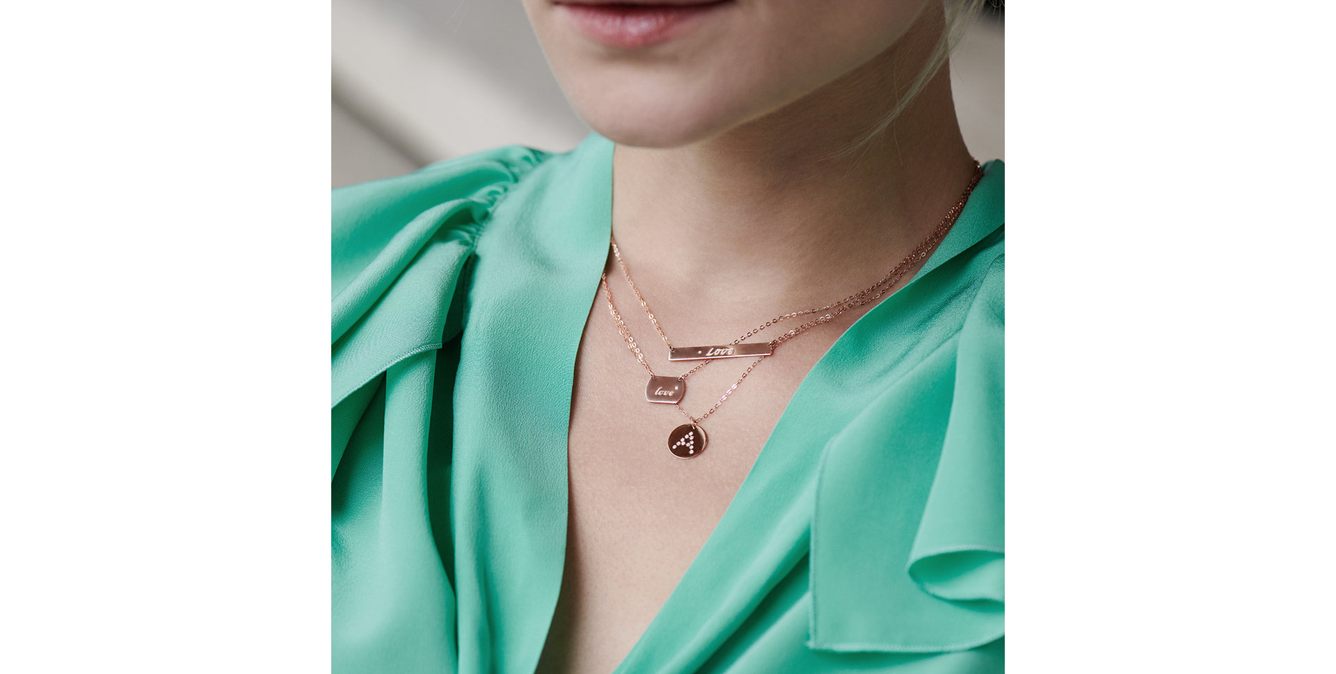 Diamond necklace Diamond Coins O