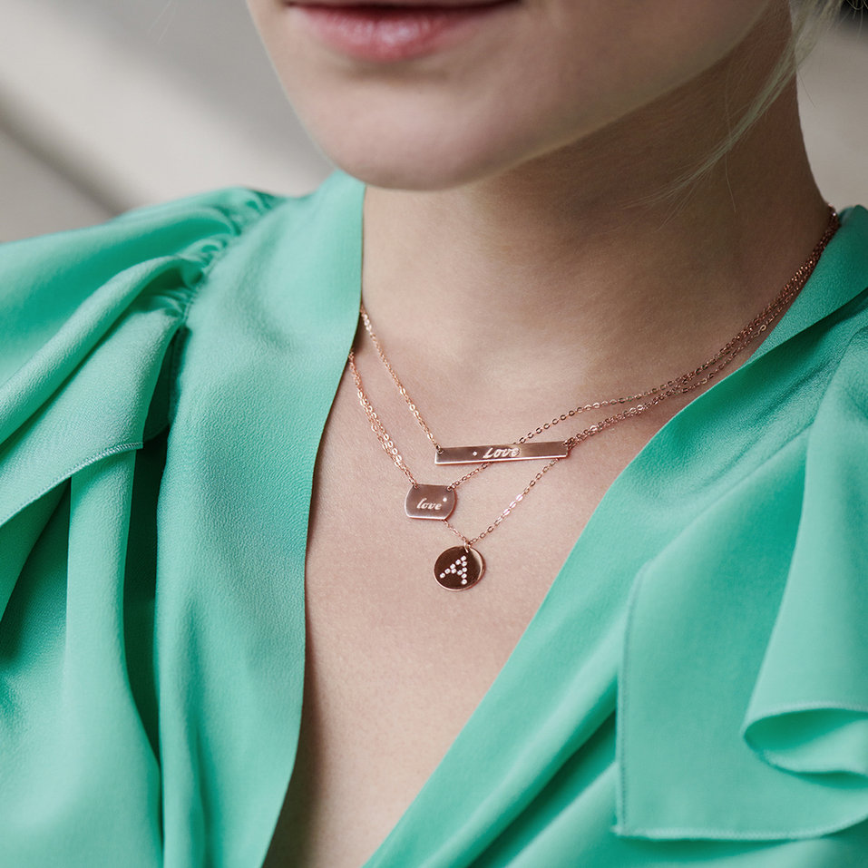 Diamond necklace Diamond Coins V