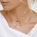Diamond necklace Little Coins F7