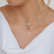 Diamond necklace Little Coins R7