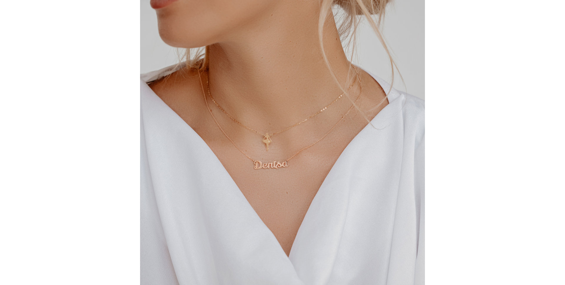 Diamond necklace Ballet Girl