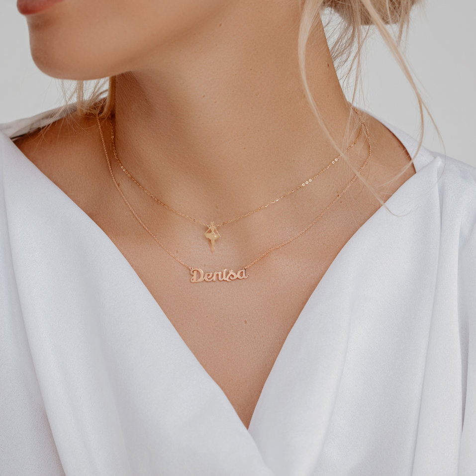 Diamond necklace Ballet Girl