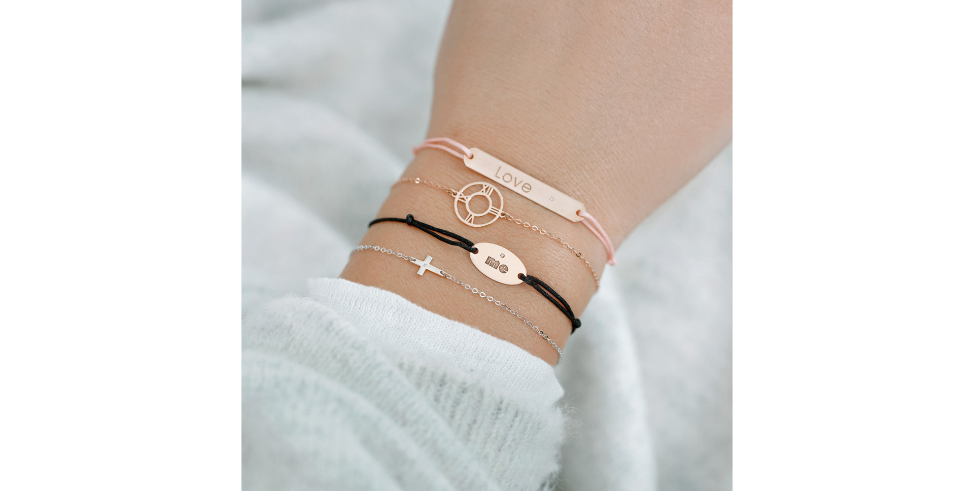 Diamond bracelet Love Hour