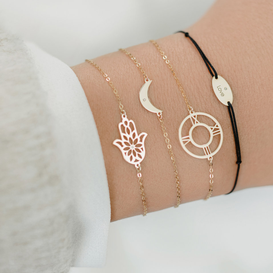 Diamond bracelet Love Hour