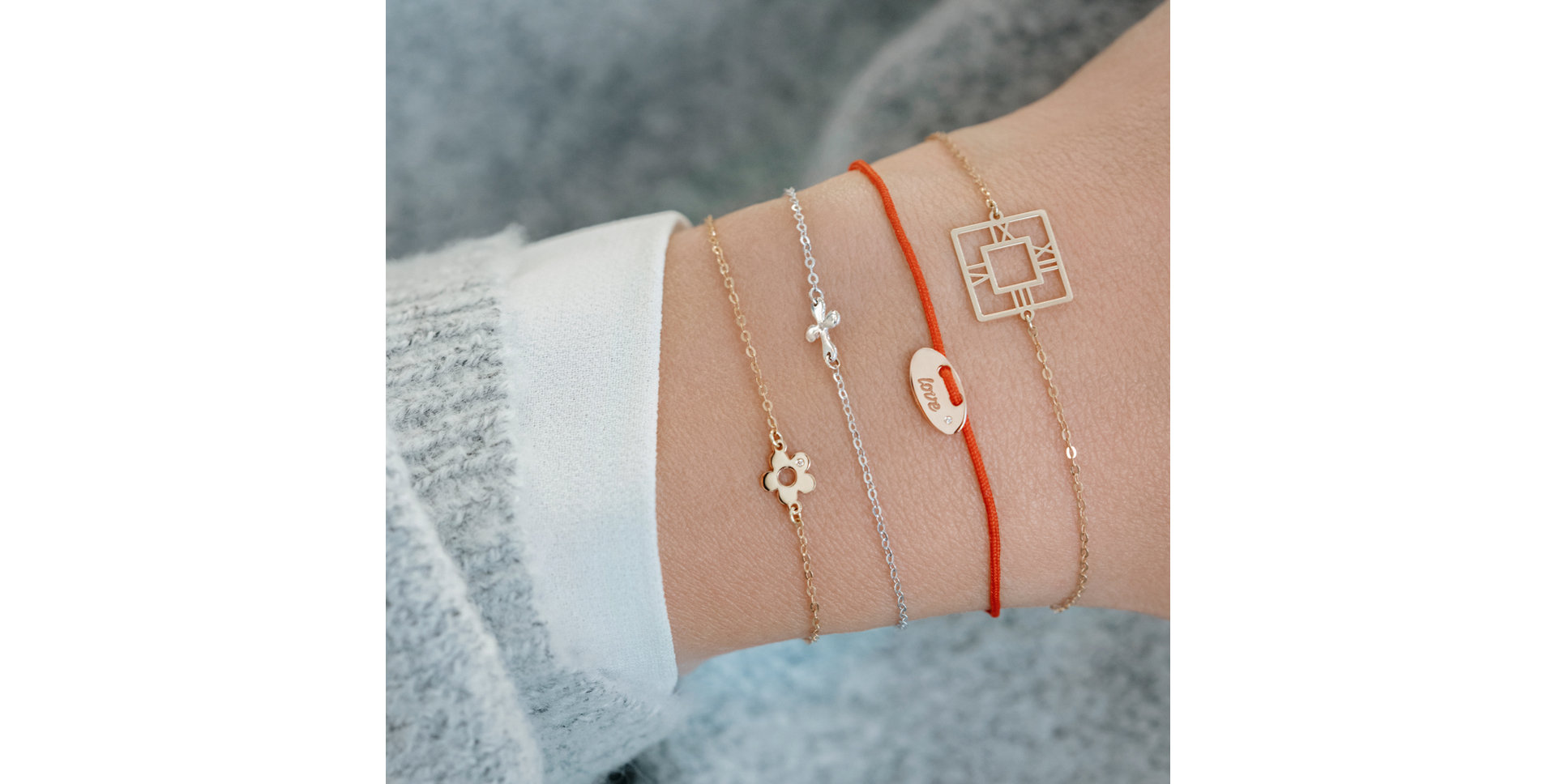 Diamond bracelet Diamond Flower