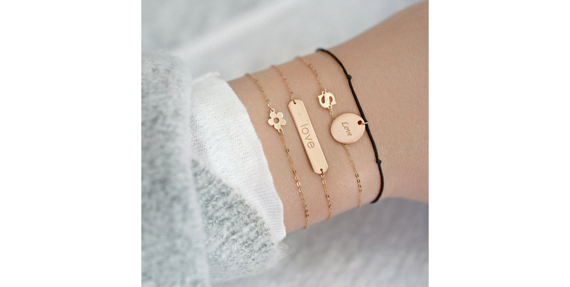 Diamond bracelet Diamond Flower