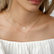 Diamond necklace Little Cross6