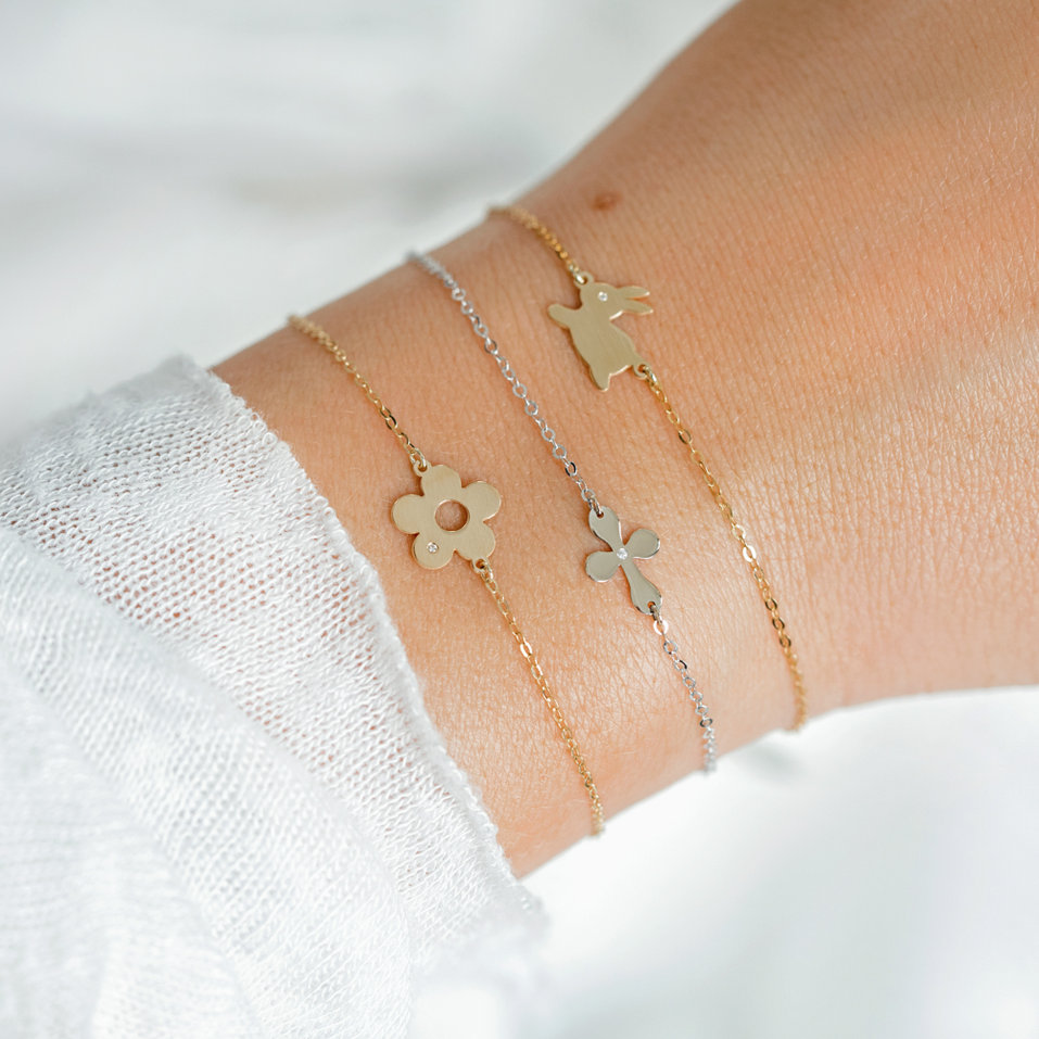 Diamond bracelet Bunny
