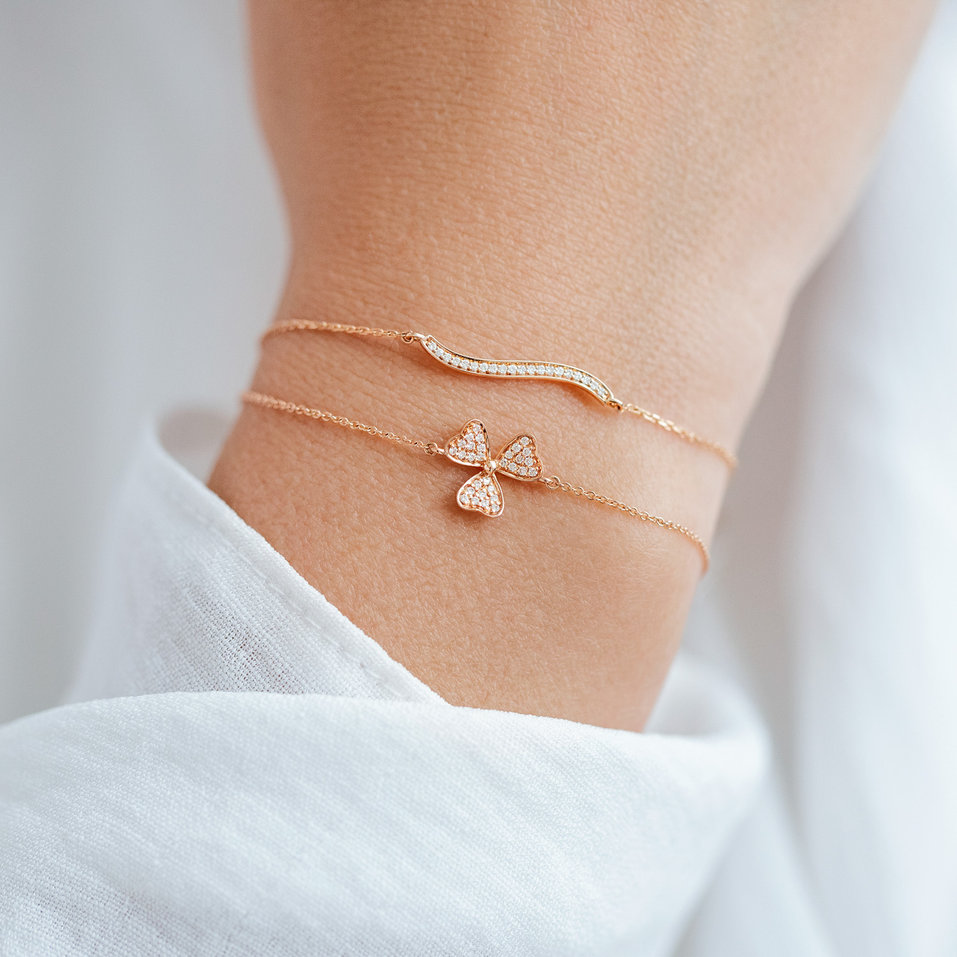 Diamond bracelet Petal