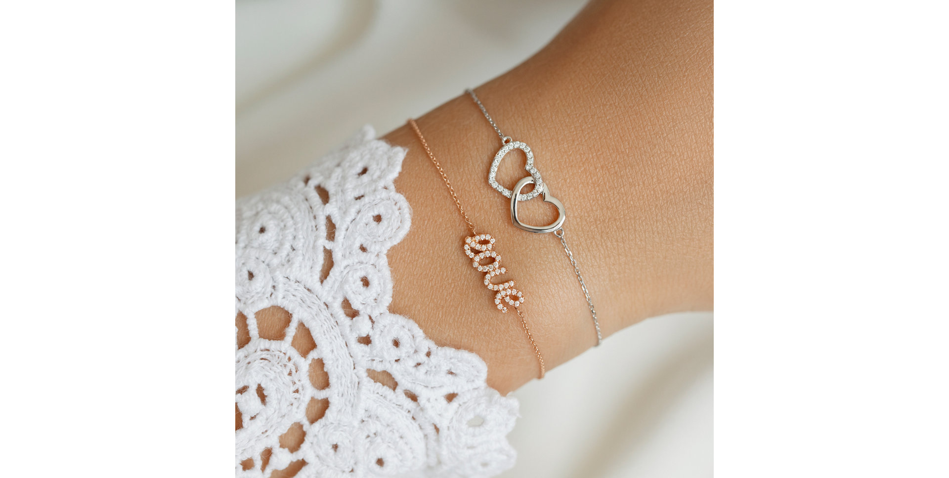 Diamond bracelet Precious Love