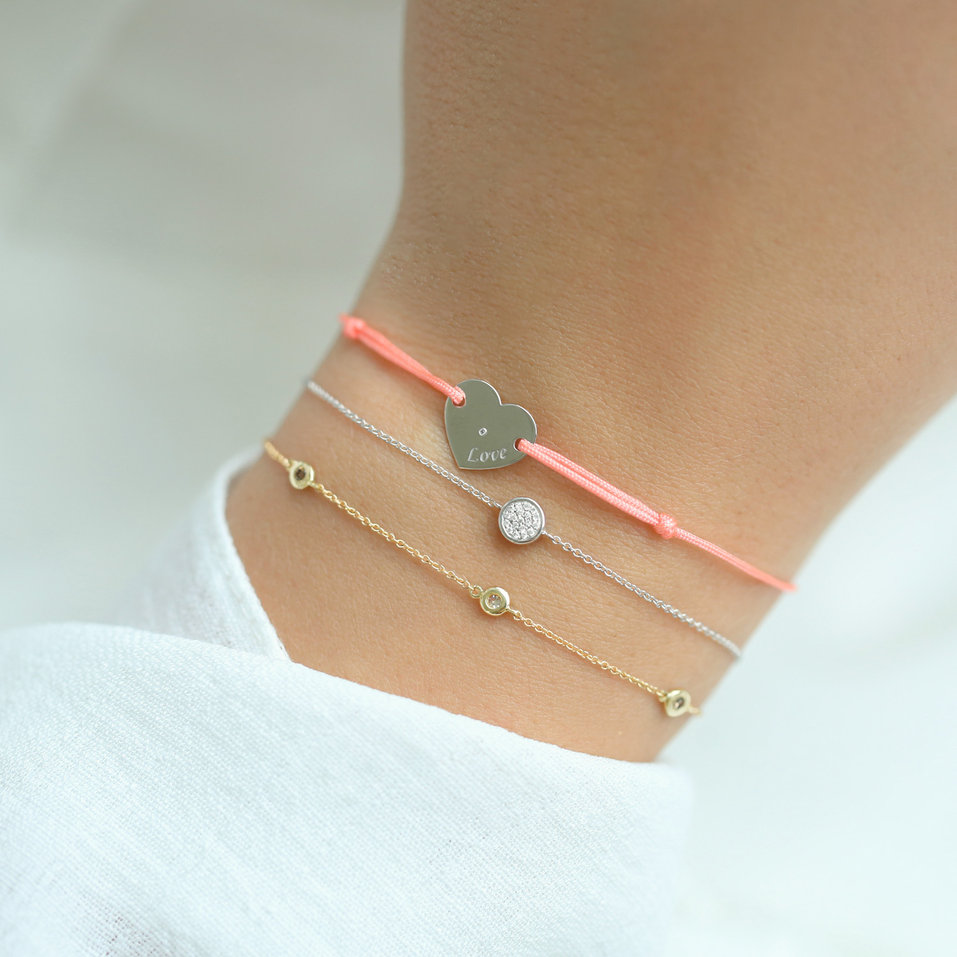 Diamond bracelet Endless Circle