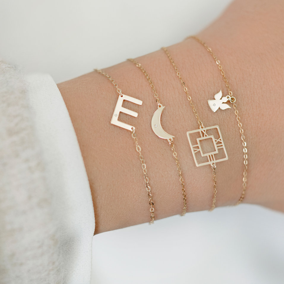 Diamond bracelet Big Line F