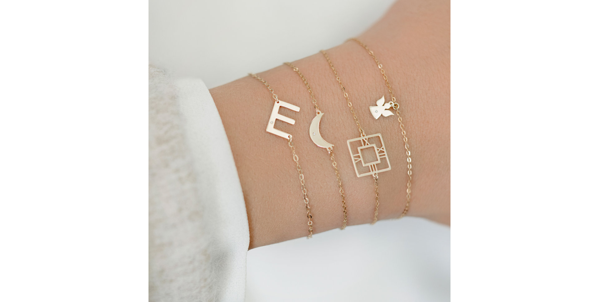 Diamond bracelet Big Line M