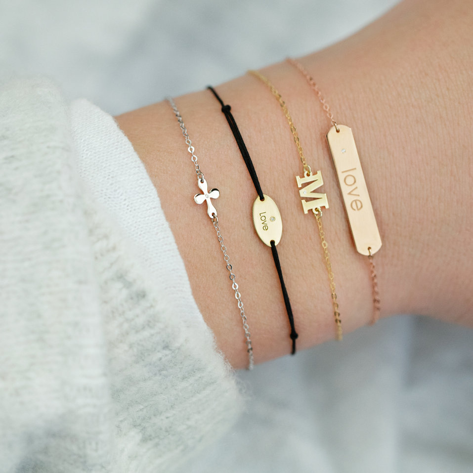 Diamond bracelet Classic Big H