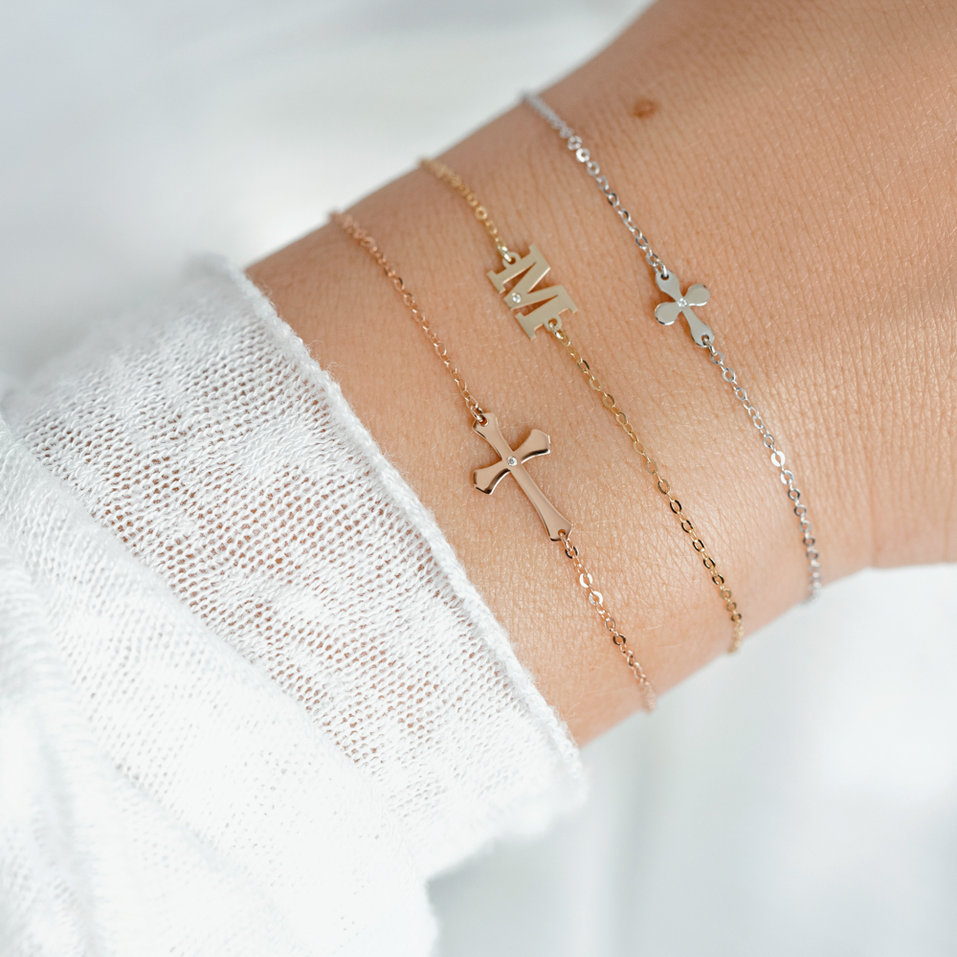 Diamond bracelet Classic Big M