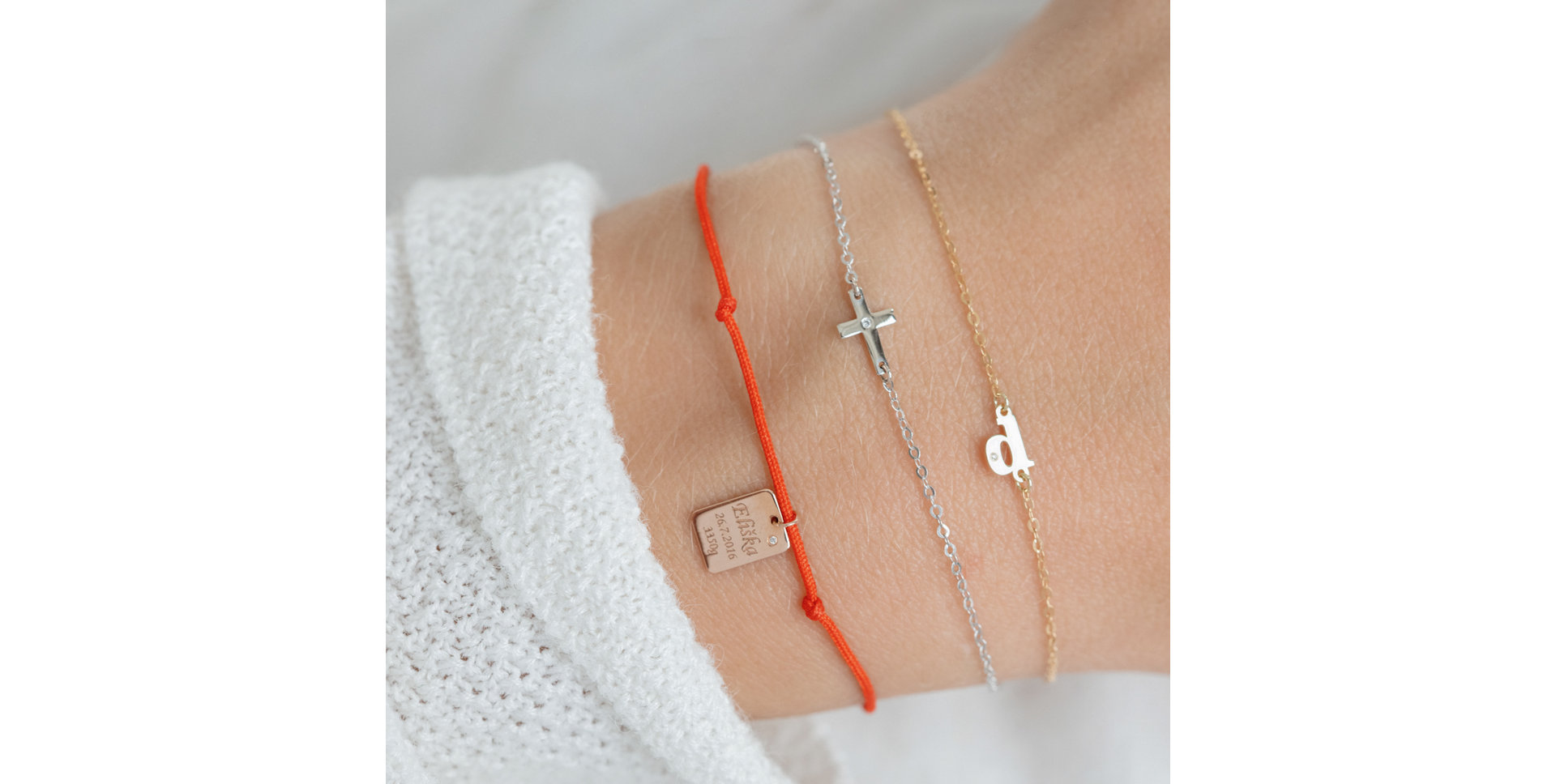 Diamond bracelet Classic Little D