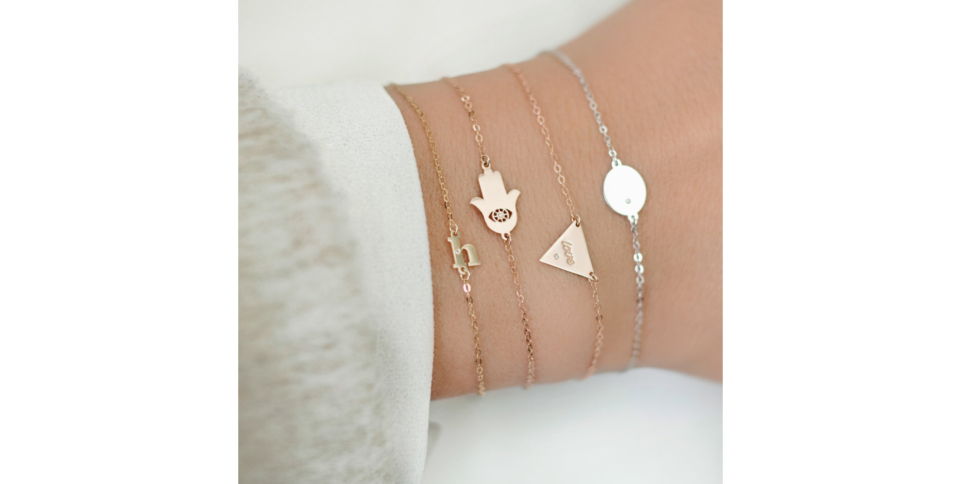 Diamond bracelet Classic Little G