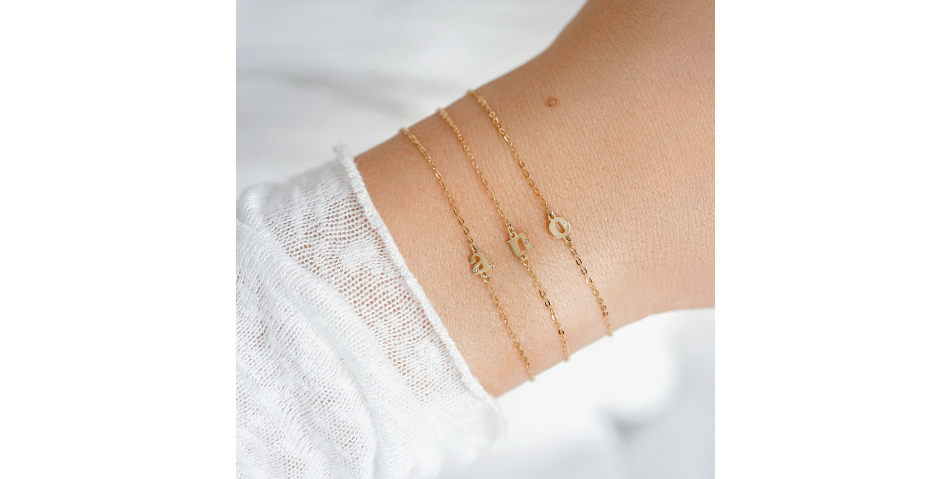 Diamond bracelet Classic Little O