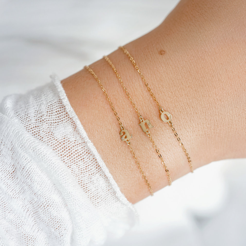 Diamond bracelet Classic Little O