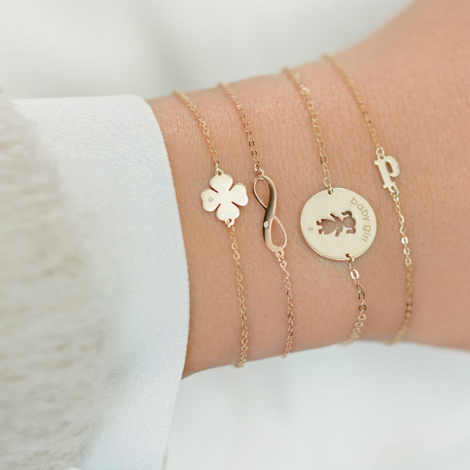 Diamond bracelet Classic Little T