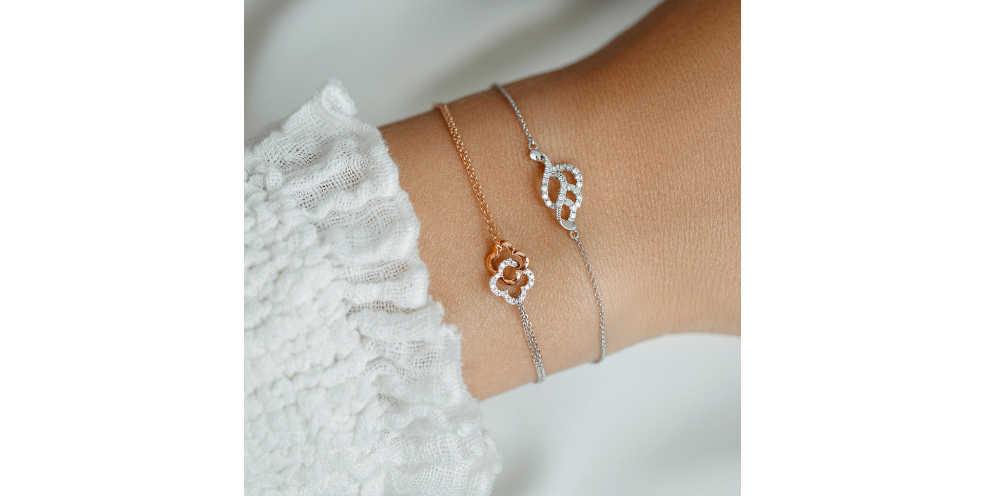 Diamond bracelet Lucky Shine