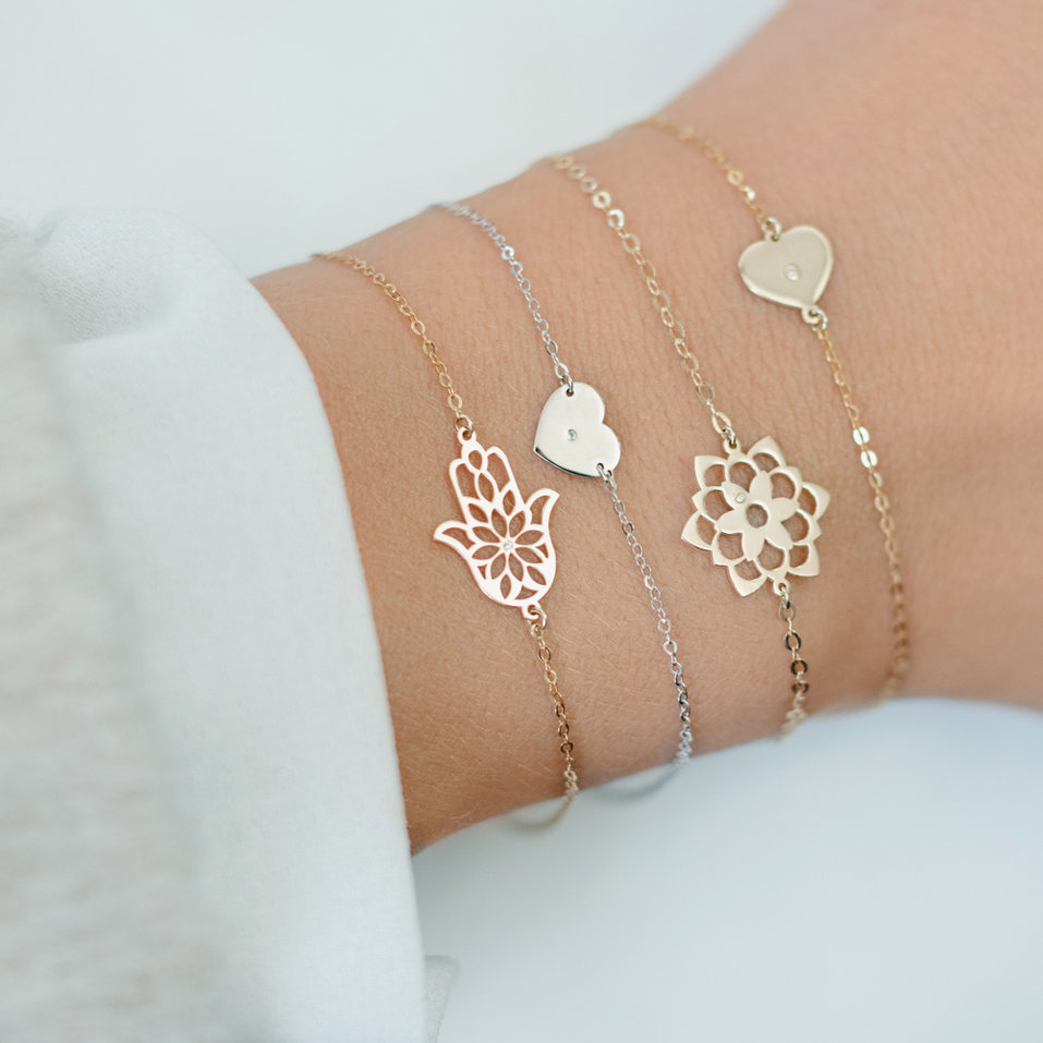 Diamond bracelet Blossom