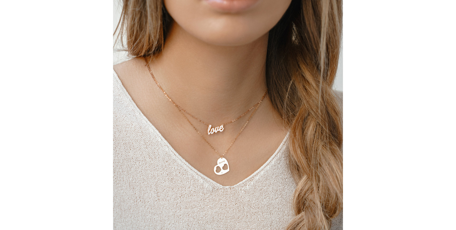 Diamond necklace Mummy