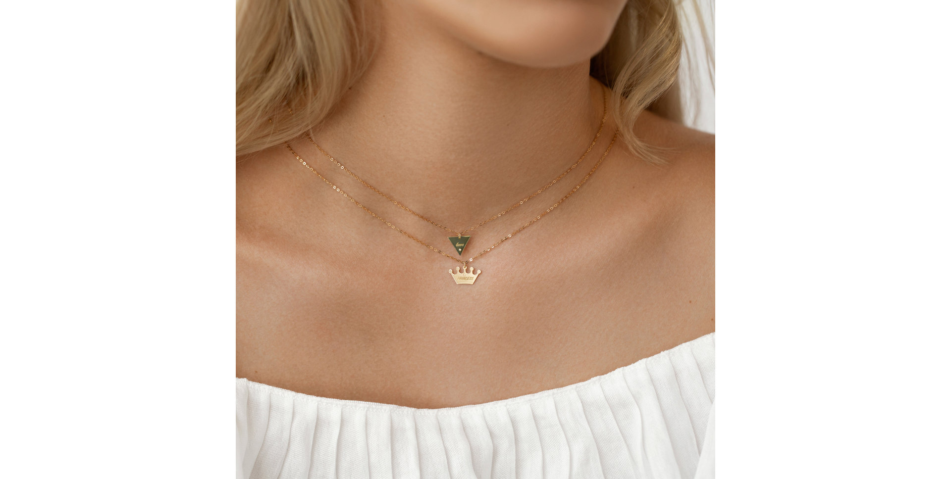 Diamond necklace Princess