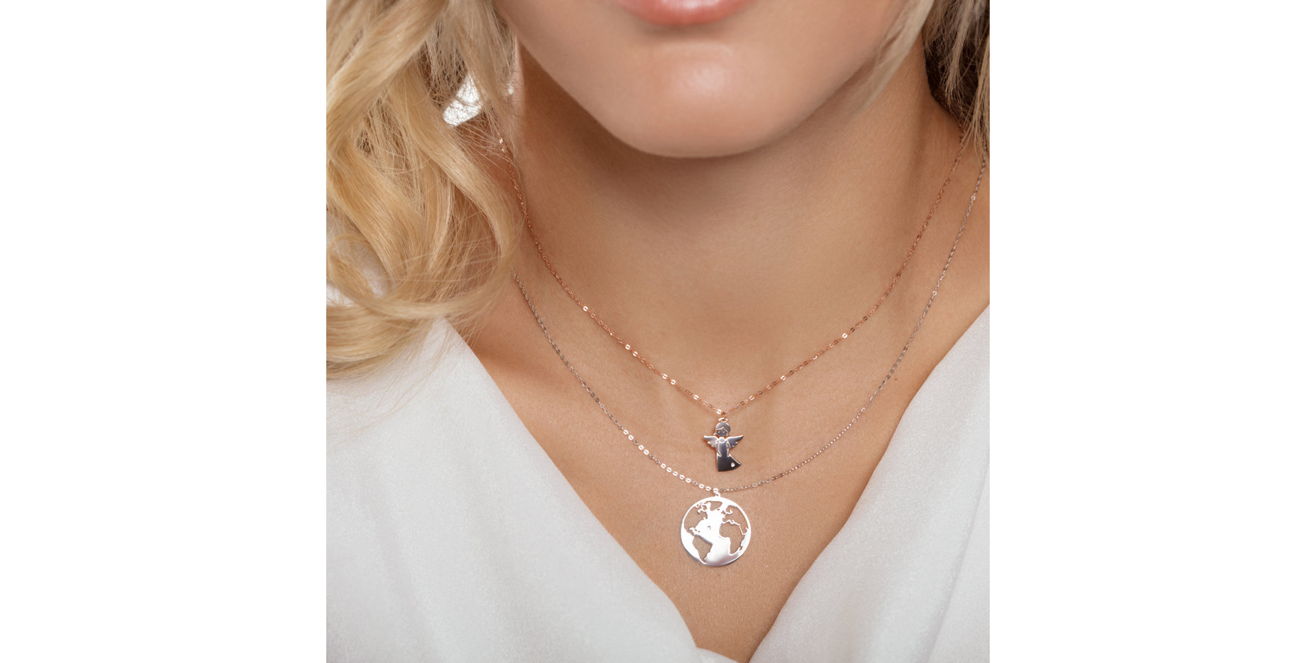 Diamond necklace Little Angel