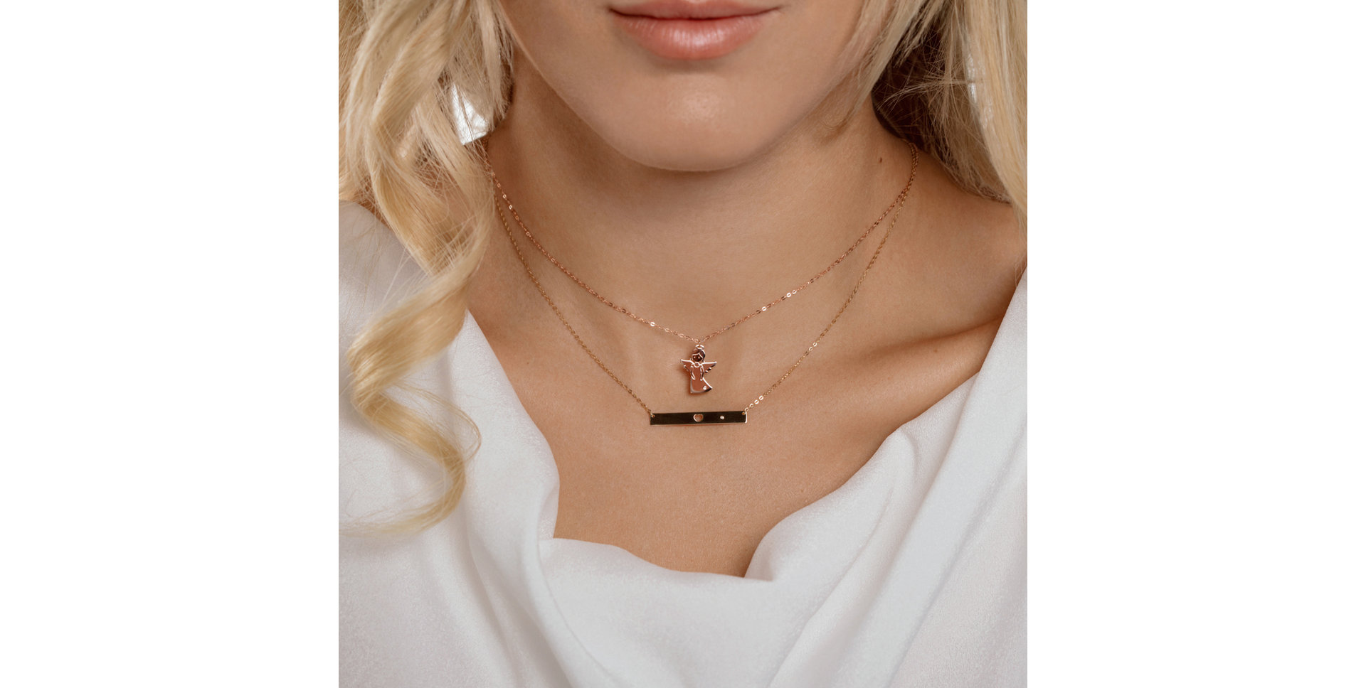 Diamond necklace Little Angel