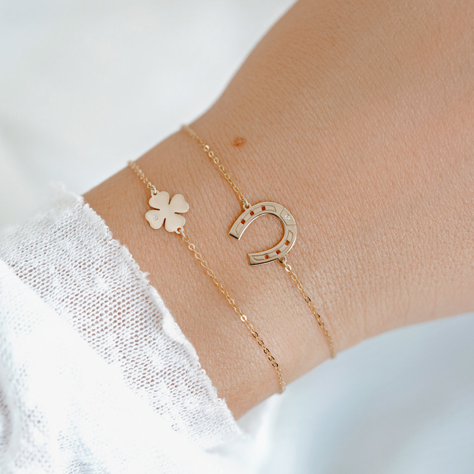 Diamond bracelet Horseshoe